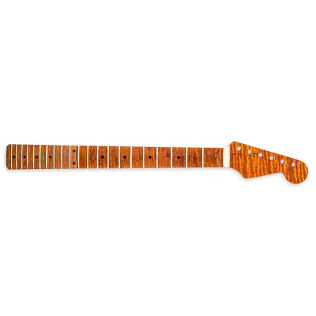 ALL PARTS® ÉDITION LIMITÉE MANCHE STRAT® ÉRABLE TORRIFIÉ FLAMMÉ AAA+ CELLULO