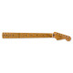 Roasted Maple Stratocaster Neck, 21 Narrow Tall Frets, 9.5, Maple, C Shape