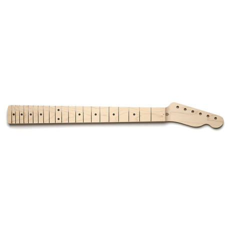 TELE MAPLE 1PCE 71/4, 21 LBF VEE SHAPE NO FINISH