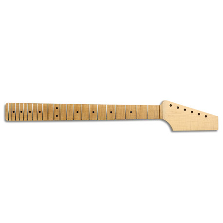 HALF PADDLE NECK ROASTED FLAMED MAPLE 12'' 22 FRETS SQUARE HEEL