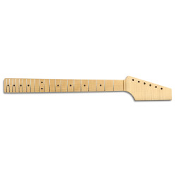 HALF PADDLE NECK ROASTED FLAMED MAPLE 9,5'' 21 FRETS SQUARE HEEL