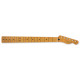 Roasted Maple Telecaster Neck, 21 Narrow Tall Frets, 9.5, Maple, C Shape