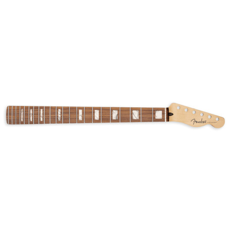 FENDER® PLAYER SERIES TELE® NECK, 22 FRETS, 9.5 RADIUS PAU FERRO BLOCK INLAYS