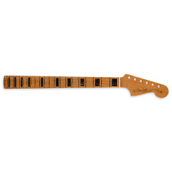 FENDER® ROASTED JAZZMASTER® NECK, BLOCK INLAYS, MAPLE FINGERBOARD