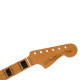 FENDER® ROASTED JAZZMASTER® NECK, BLOCK INLAYS, MAPLE FINGERBOARD