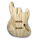 HOSCO® JAZZBASS® BODY SWAMP ASH 2pc SANDED UNFINISHED