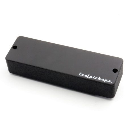 CRELPICKUPS® MICRO SOAPBAR FORMAT MK1 5 CORDES CHEVALET NOIR