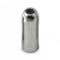 ALL PARTS® DOUILLES DE TRUSSROD BULLET M5 CHROME (2pcs)