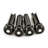 CHEVILLE BASSE / ACOUSTIC BASS END PIN PLASTIC BLACK (4)