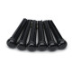 BRIDGE PINS FOR ACOUSTIC GUITAR NO DOT 5.2mm PLASTIC BLACK (Bulk 30pcs)