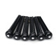 BRIDGE PIN/CHEVILLE PLASTIC BLACK +DOT (BULK PACK 30PCS)