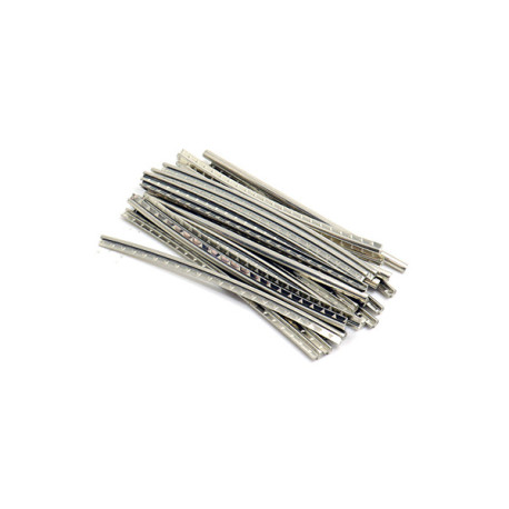 JESCAR® FRETWIRE 18% NICKEL SILVER 2.79 X 1.45mm (25 PCS SET / 10 RADIUS)