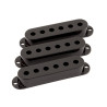 FENDER® STRATOCASTER® PICKUP COVERS BLACK (3pcs)