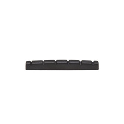 BLACK TUSQ NUT FENDER* STYLE SLOTTED 42mm FLAT BOTTOM