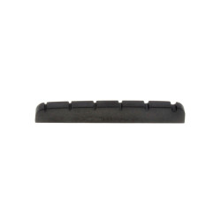 BLACK TUSQ XL NUT FENDER® STYLE SLOTTED FLAT BOTTOM 41.2x3.2x5.7 E-e34.8