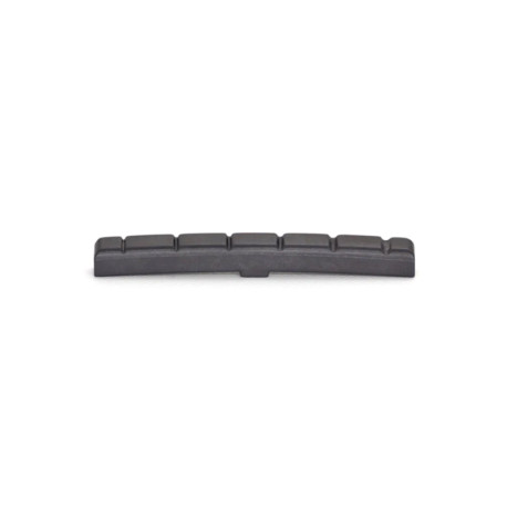 BLACK TUSQ XL NUT FENDER® STYLE SLOTTED 12 RADIUS 43.3x3.3x4.5 E-e 35.1