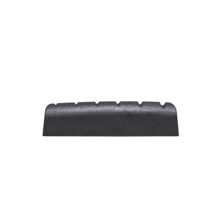 BLACK TUSQ XL® NUT MARTIN® STYLE SLOTTED 43.4 x 5.8 x 9.2mm E-e 35mm