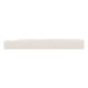 PLASTIC SADDLE COMPENSATED FOR ACOUSTIC GUITAR WHITE (74 x 10 x 3mm)