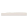 PLASTIC SADDLE COMPENSATED FOR ACOUSTIC GUITAR WHITE (74 x 10 x 3mm)