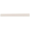 PLASTIC SADDLE FOR CLASSICAL GUITAR WHITE (80 x 8.5-9.5 x 2.6mm)