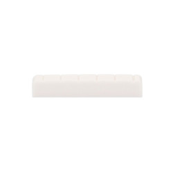 PLASTIC NUT FOR CLASSICAL GUITAR WHITE (52 x 10 x 6.2mm)