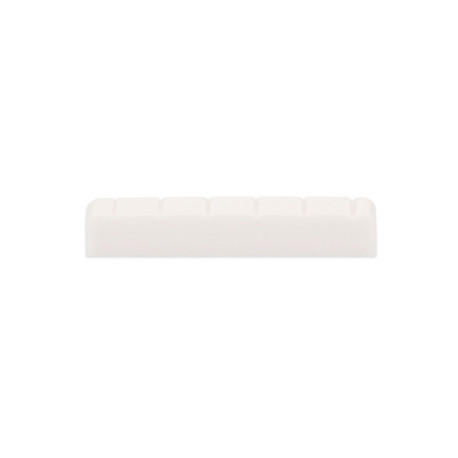 PLASTIC NUT FOR CLASSICAL GUITAR WHITE (52 x 10 x 6.2mm)