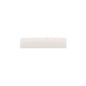 PLASTIC NUT FOR ACOUSTIC GUITAR WHITE (44 x 9 x 6.3mm)