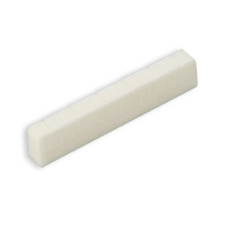 SLOTTED BONE NUT CLASSICAL STYLE 52 x 10 x 6 mm (1pce)