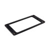 PICKUP RING HUMBUCKER FLAT 2mm METAL BLACK