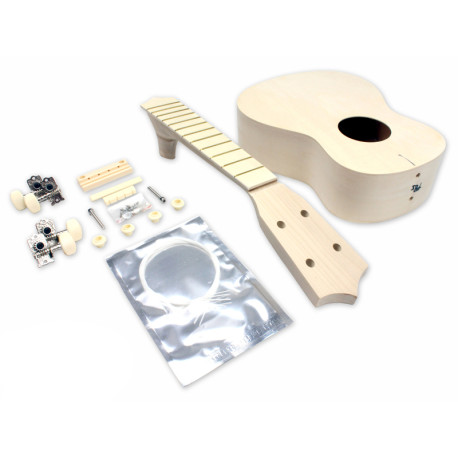 SOPRANO UKULELE KIT BASSWOOD (12F)