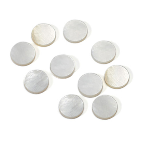 DOTS 10mm MOTHER OF PEARL (10pcs)