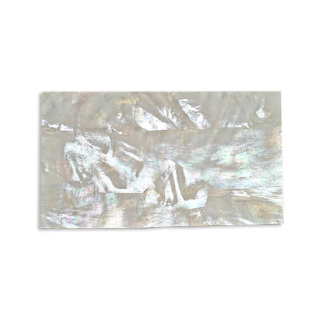 LAMINATED MOTHER OF PEARL SHELL SHEET 120 x 70 x 1mm