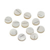 10 X MOTHER OF PEARL 6mm