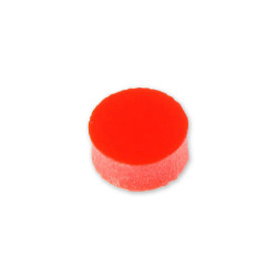 PLASTIC RED 1/4, 6.35mm (50PCS)