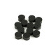 DOT 6.35mm PLASTIC BLACK