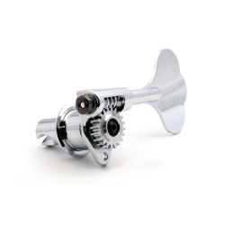 GOTOH® GBU510C-12 MÉCA. BASSE 17mm BOUTON TRÈFLE CÔTÉ GRAVE 1:20 CHROME (1pce)