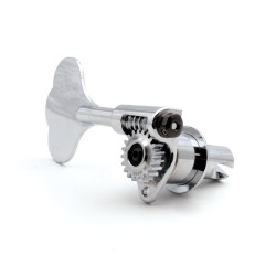 GOTOH® GBU510C-12 MÉCA. BASSE 17mm BOUTON TRÈFLE CÔTÉ AIGU 1:20 CHROME (1pce)