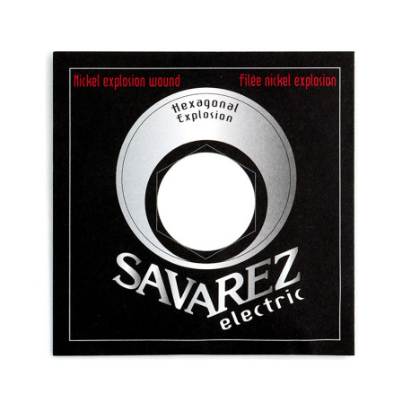 SAVAREZ® HEXAGONAL EXPLOSION GUITAR SINGLE STRING PLAIN STEEL 058