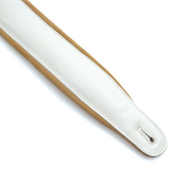 STEFY LINE® LEATHER & SUEDE SHOULDER STRAP 3500 SERIES WHITE