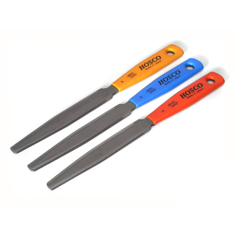 LIME A SILLET ACOUSTIC (.016/.042/.026/.050/.036/.055) NUT FILE (3PCS)