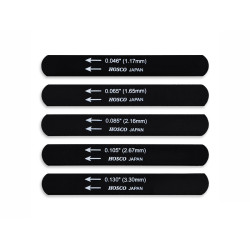 HOSCO BLACK NUT FILES SET FOR BASS 46-130 (FOR H-NF-H)