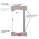 KLEMMSIA CLAMP 200mm SPAN / 110mm REACH