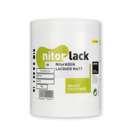 VALRESA® NITORAQUA® WATER LACKER MATT 1L