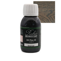 RUBIO MONOCOAT® OIL PLUS 2C COMP.A - CHARCOAL (100ml)