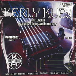 KERLY KUES® ELECTRIC GUITAR STRINGS NICKEL WOUND 010-052