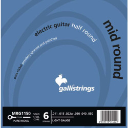 GALLI STRINGS® ELECTRIC GUITAR STRINGS FILET MI ROND 011-059