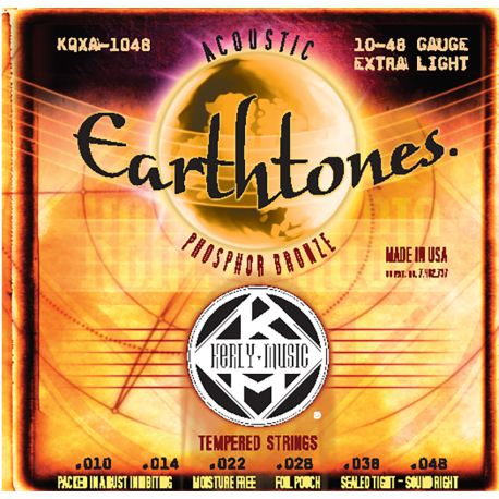 KERLY EARTHTONES PHOSPHOR BRONZE10-48