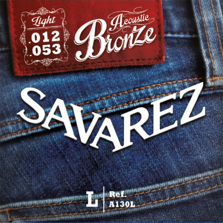 SAVAREZ ACOUSTIC BRONZE LIGHT 12-53