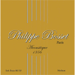 PHILIPPE BOSSET ACOUSTIQUE SOFT BRASS CUSTOM LIGHT 13-56