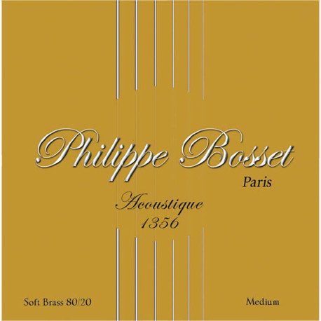 PHILIPPE BOSSET ACOUSTIQUE SOFT BRASS CUSTOM LIGHT 13-56